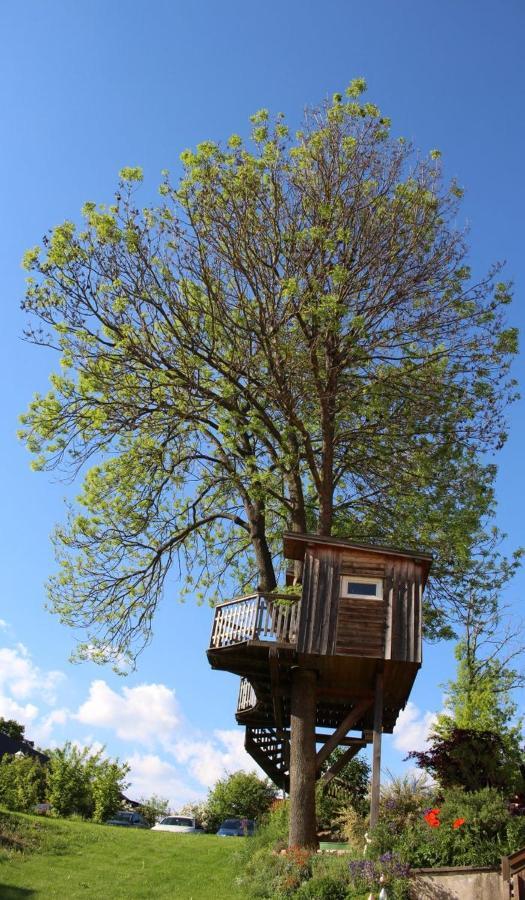 Ferienwohnung Urlaub am Bauernhof Weichselbaum Schloss Rosenau Exterior foto